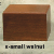 The Mayfield Solid Wood Urn - Walnut